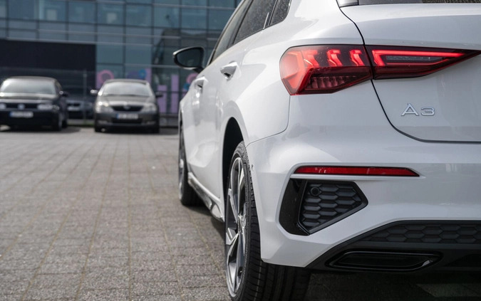 Audi A3 cena 161483 przebieg: 5, rok produkcji 2024 z Góra Kalwaria małe 326